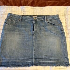 LOFT Denim Skirt - size 18